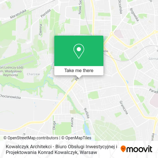 Kowalczyk Architekci - Biuro Obsługi Inwestycyjnej i Projektowania Konrad Kowalczyk map