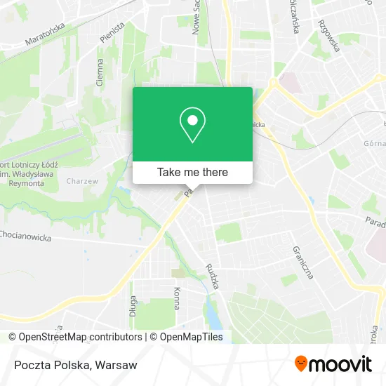 Poczta Polska map