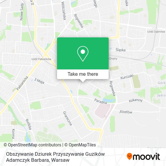 Obszywanie Dziurek Przyszywanie Guzików Adamczyk Barbara map