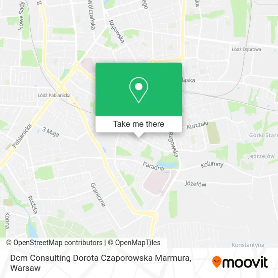 Карта Dcm Consulting Dorota Czaporowska Marmura