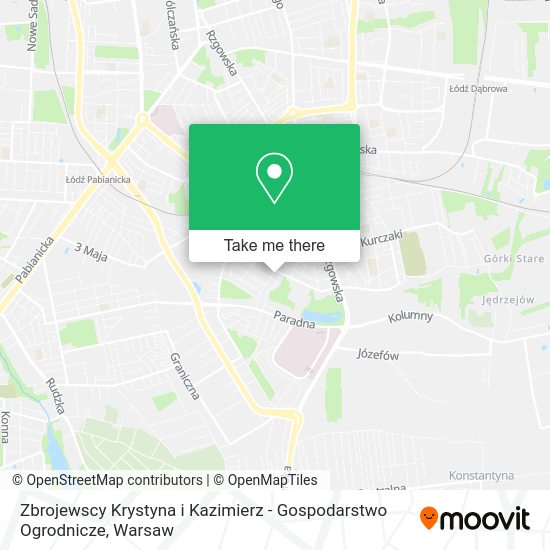 Zbrojewscy Krystyna i Kazimierz - Gospodarstwo Ogrodnicze map