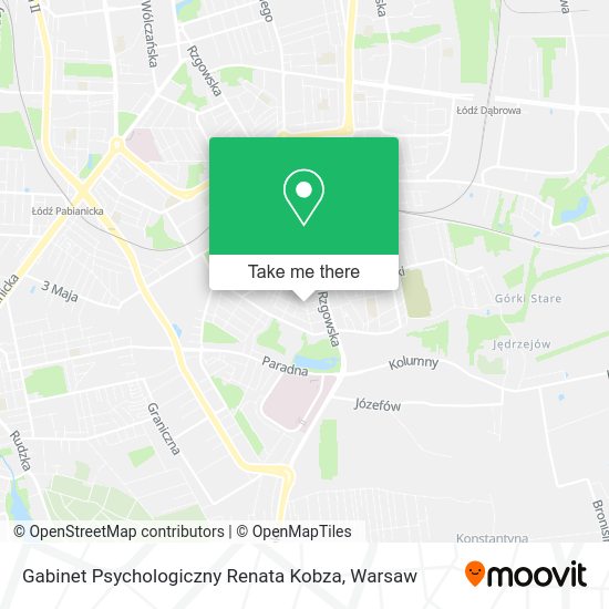 Gabinet Psychologiczny Renata Kobza map