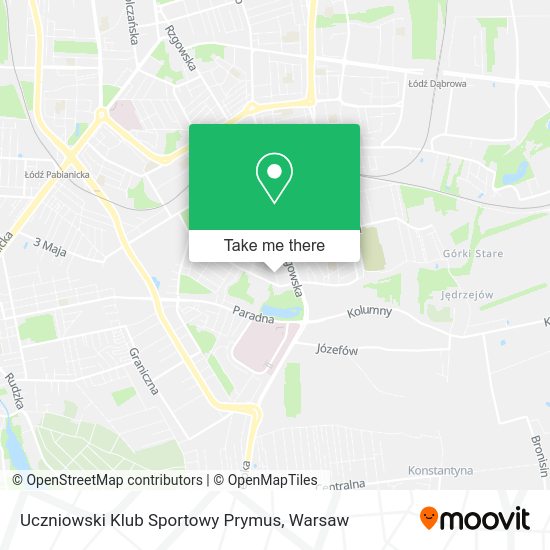 Uczniowski Klub Sportowy Prymus map