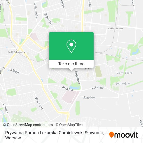 Prywatna Pomoc Lekarska Chmielewski Sławomir map