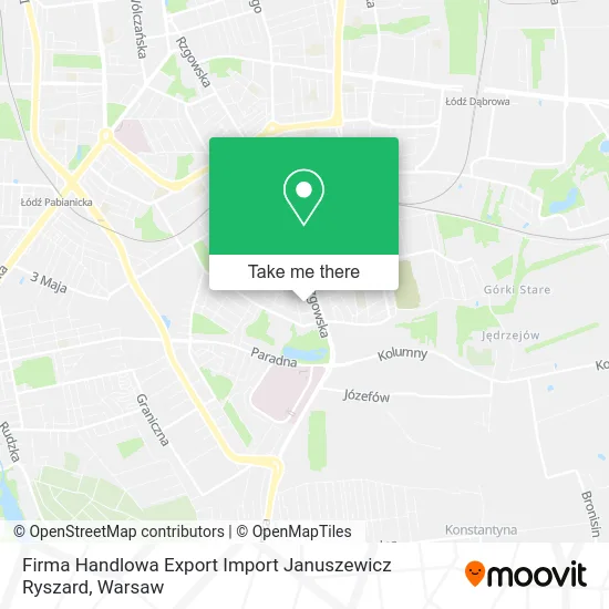 Карта Firma Handlowa Export Import Januszewicz Ryszard