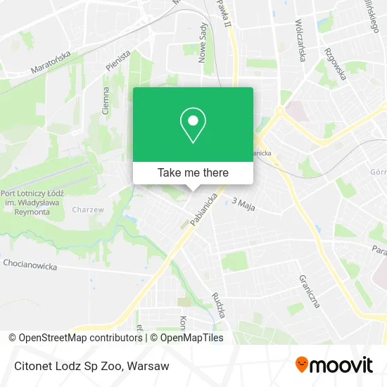 Карта Citonet Lodz Sp Zoo