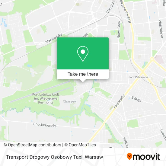 Карта Transport Drogowy Osobowy Taxi