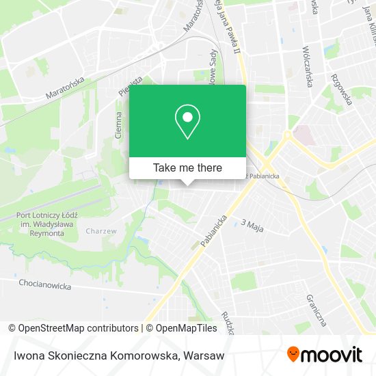 Iwona Skonieczna Komorowska map