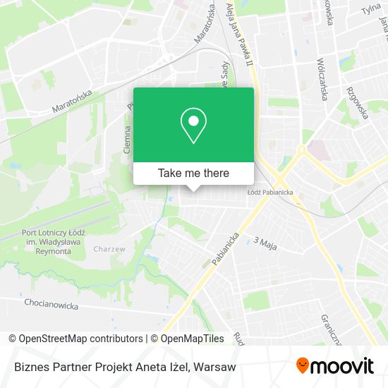 Biznes Partner Projekt Aneta Iżel map