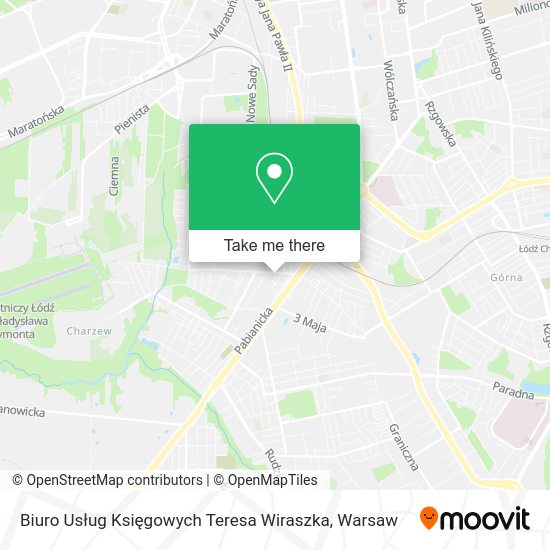 Biuro Usług Księgowych Teresa Wiraszka map