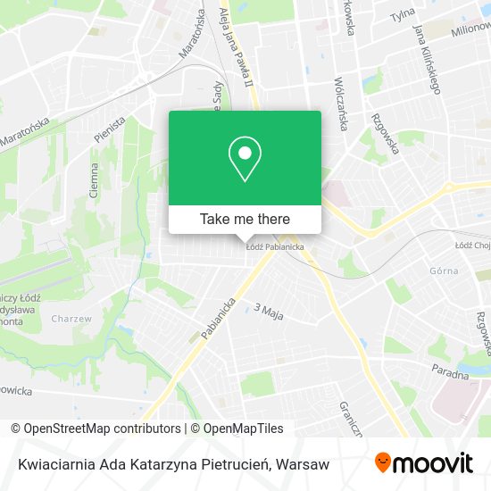 Kwiaciarnia Ada Katarzyna Pietrucień map