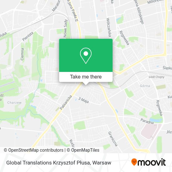 Карта Global Translations Krzysztof Płusa