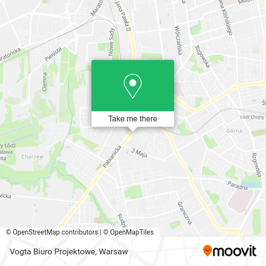 Карта Vogta Biuro Projektowe