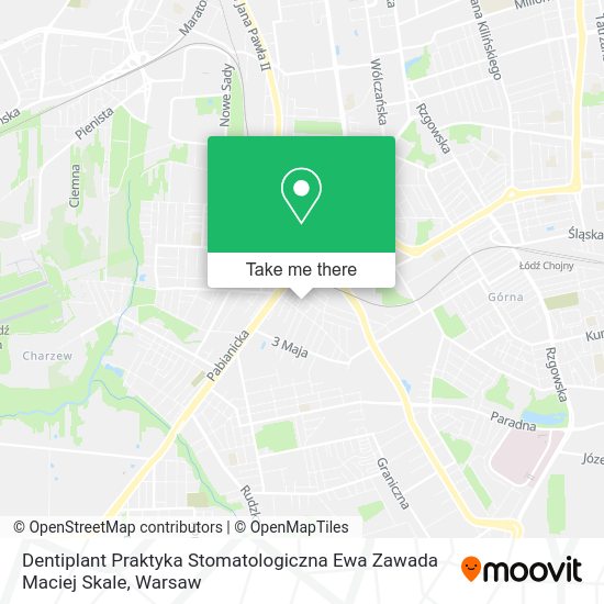 Dentiplant Praktyka Stomatologiczna Ewa Zawada Maciej Skale map