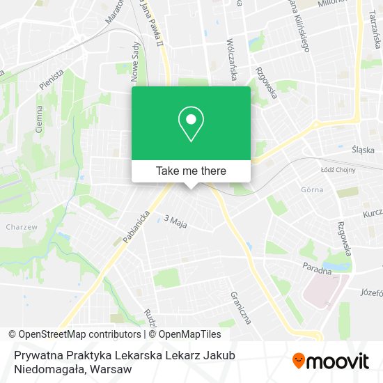 Prywatna Praktyka Lekarska Lekarz Jakub Niedomagała map