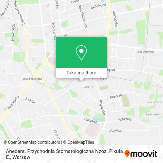 Anedent. Przychodnia Stomatologiczna Nzoz. Pikuła E. map