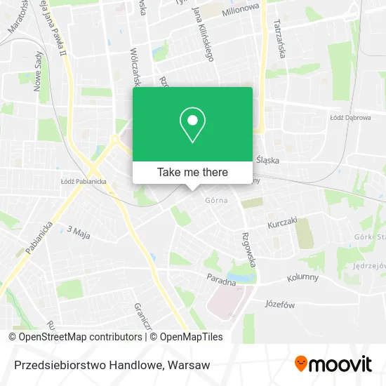 Карта Przedsiebiorstwo Handlowe