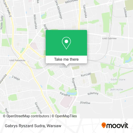 Карта Gabrys Ryszard Sudra