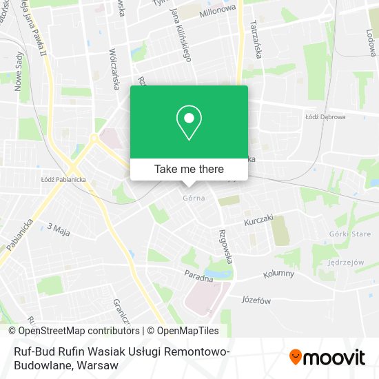 Ruf-Bud Rufin Wasiak Usługi Remontowo-Budowlane map