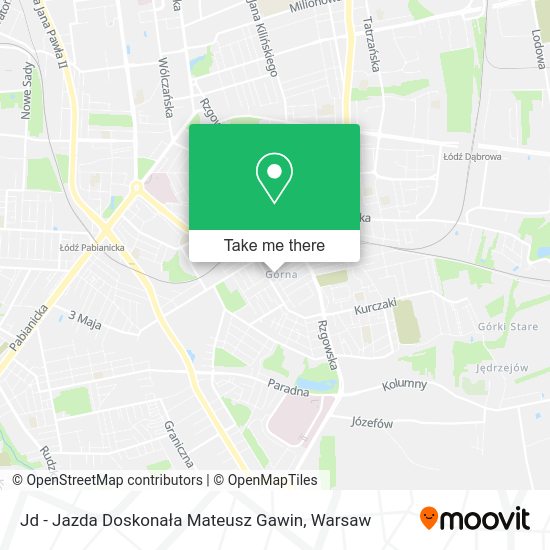 Jd - Jazda Doskonała Mateusz Gawin map