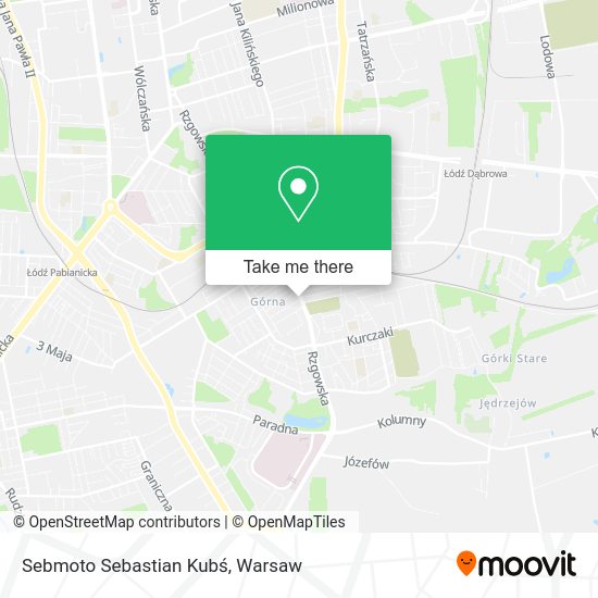 Sebmoto Sebastian Kubś map