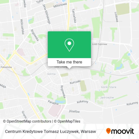 Centrum Kredytowe Tomasz Łuczywek map