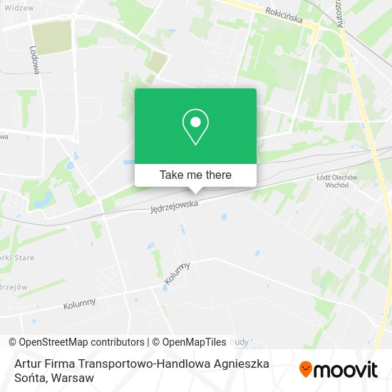 Карта Artur Firma Transportowo-Handlowa Agnieszka Sońta