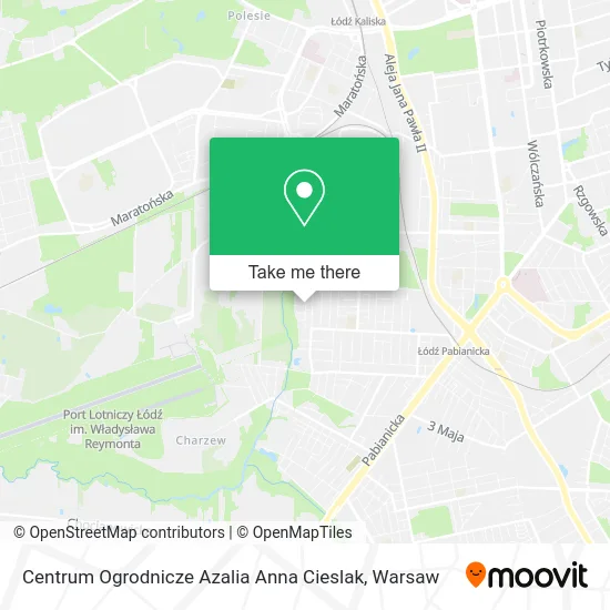 Карта Centrum Ogrodnicze Azalia Anna Cieslak