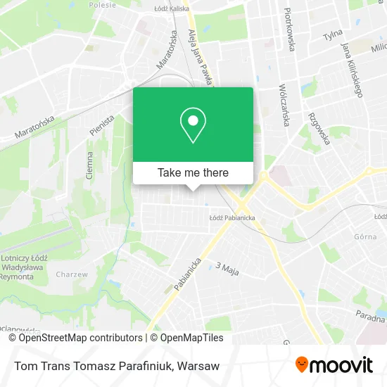 Карта Tom Trans Tomasz Parafiniuk