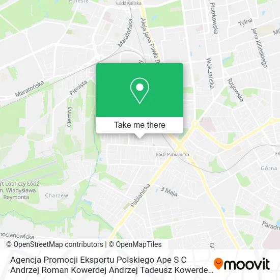 Agencja Promocji Eksportu Polskiego Ape S C Andrzej Roman Kowerdej Andrzej Tadeusz Kowerdej map