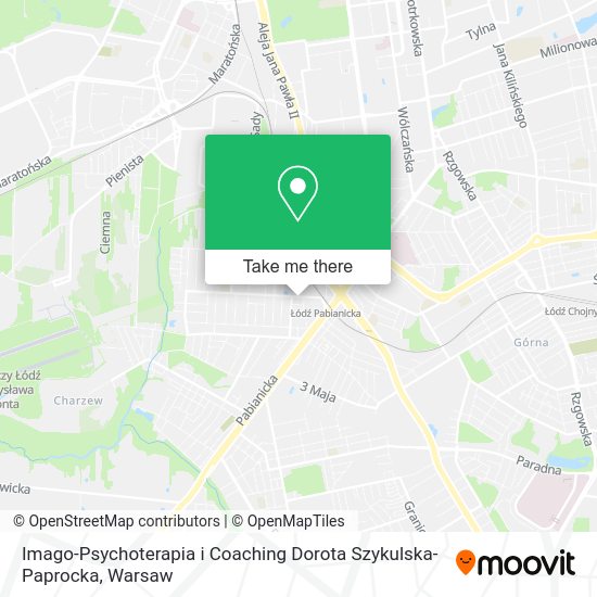 Карта Imago-Psychoterapia i Coaching Dorota Szykulska-Paprocka