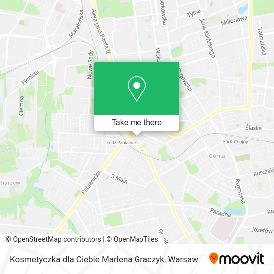 Kosmetyczka dla Ciebie Marlena Graczyk map