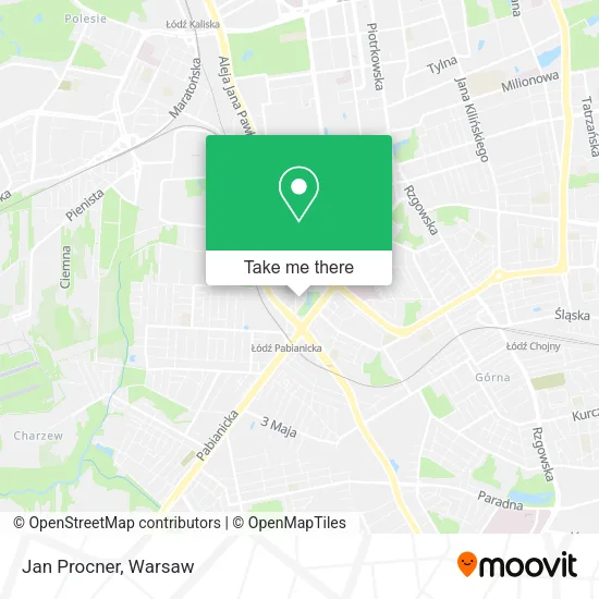 Карта Jan Procner