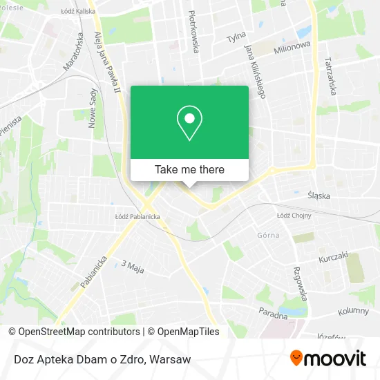 Карта Doz Apteka Dbam o Zdro