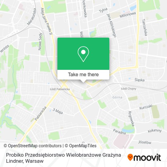 Probiko Przedsiębiorstwo Wielobranżowe Grażyna Lindner map