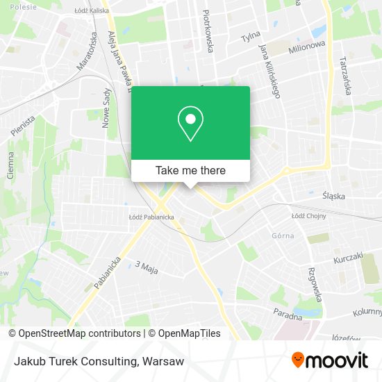 Jakub Turek Consulting map