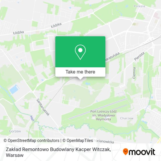 Zakład Remontowo Budowlany Kacper Witczak map