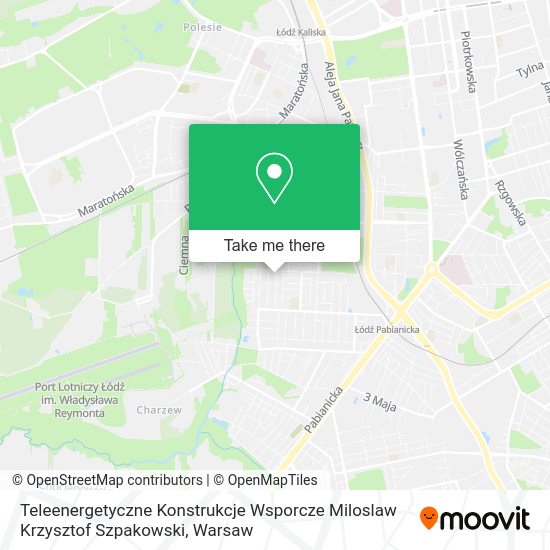 Teleenergetyczne Konstrukcje Wsporcze Miloslaw Krzysztof Szpakowski map