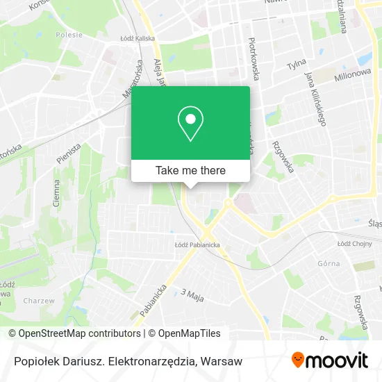 Popiołek Dariusz. Elektronarzędzia map