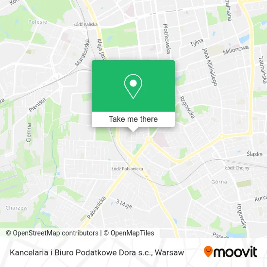 Карта Kancelaria i Biuro Podatkowe Dora s.c.