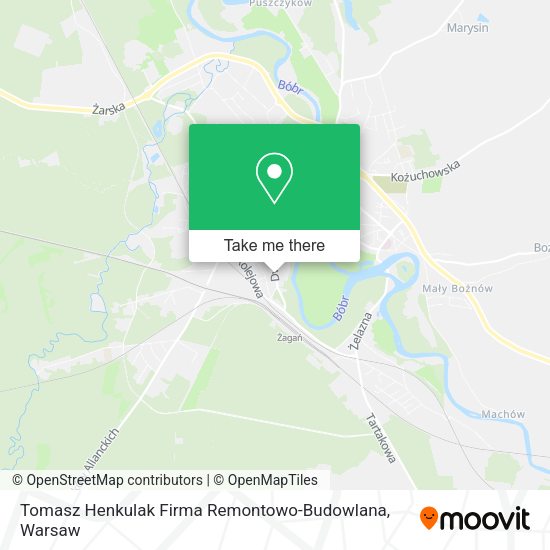 Tomasz Henkulak Firma Remontowo-Budowlana map