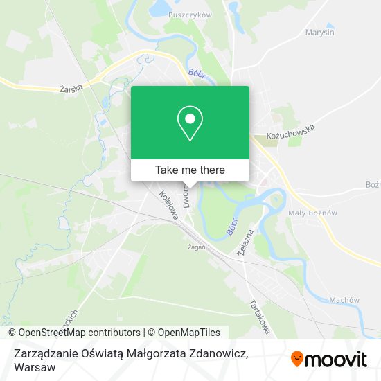 Zarządzanie Oświatą Małgorzata Zdanowicz map