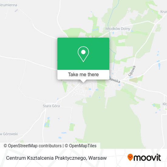 Centrum Ksztalcenia Praktycznego map