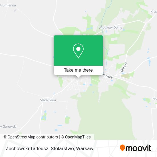 Żuchowski Tadeusz. Stolarstwo map