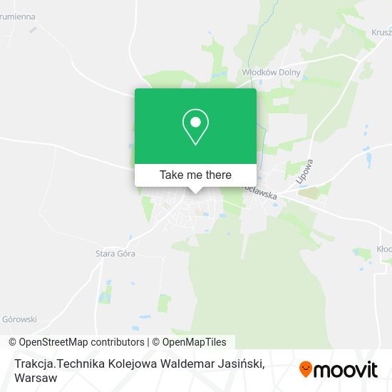 Trakcja.Technika Kolejowa Waldemar Jasiński map