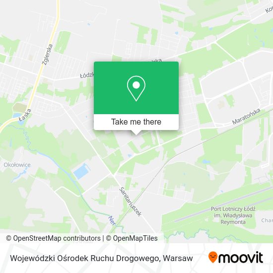 Wojewódzki Ośrodek Ruchu Drogowego map