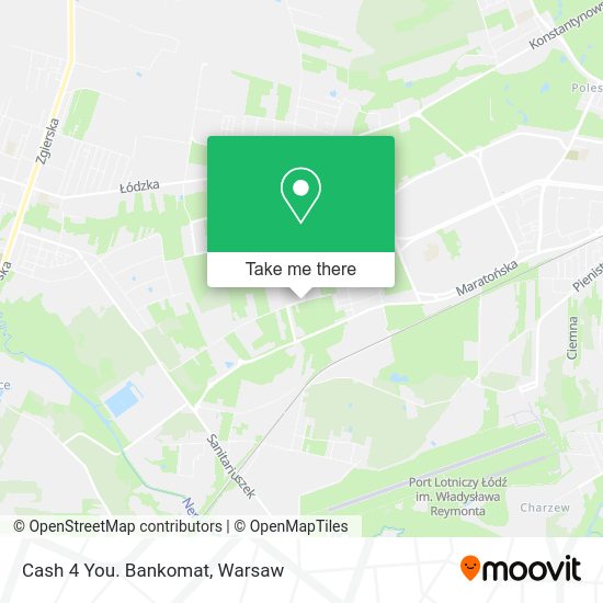 Cash 4 You. Bankomat map