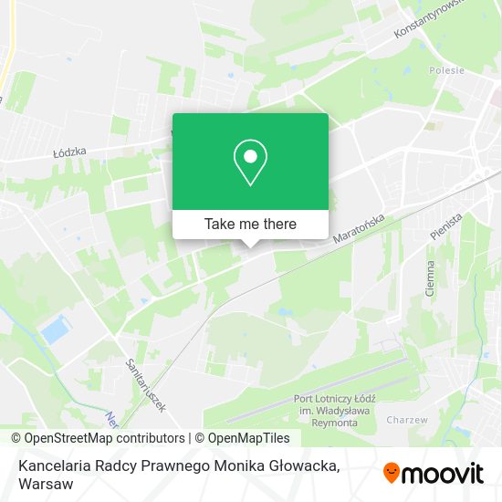 Kancelaria Radcy Prawnego Monika Głowacka map