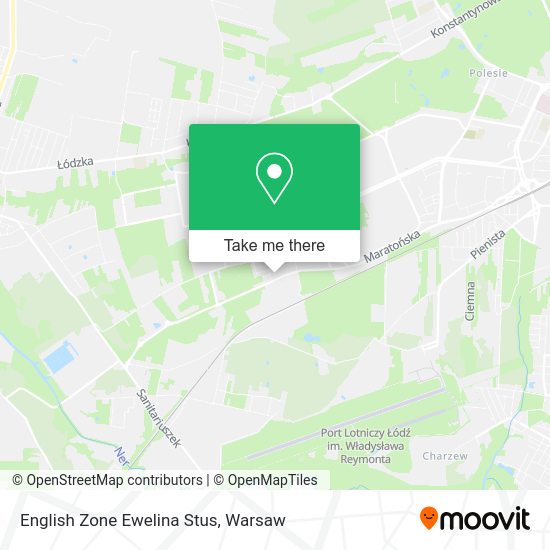 English Zone Ewelina Stus map