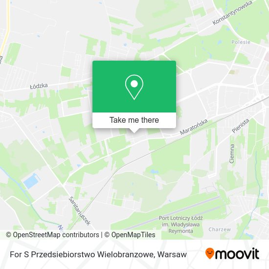 For S Przedsiebiorstwo Wielobranzowe map